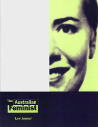 Cover image for Australian Feminist Law Journal, Volume 8, Issue 1, 1997