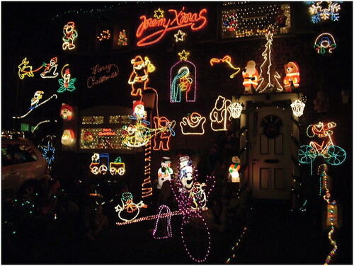 FIGURE 4 “Christmas lights, Manchester.”