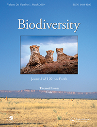 Cover image for Biodiversity, Volume 20, Issue 1, 2019