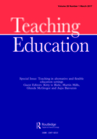 Cover image for Teaching Education, Volume 28, Issue 1, 2017