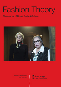 Cover image for Fashion Theory, Volume 21, Issue 6, 2017