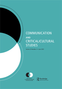 Cover image for Communication and Critical/Cultural Studies, Volume 20, Issue 2, 2023