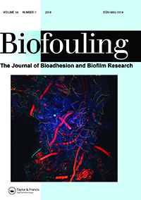Cover image for Biofouling, Volume 34, Issue 7, 2018
