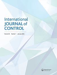 Cover image for International Journal of Control, Volume 93, Issue 1, 2020