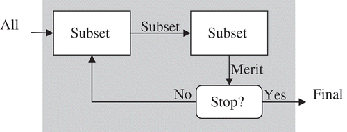 FIGURE 1 Overall procedure of feature selection.