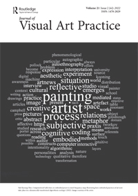Cover image for Journal of Visual Art Practice, Volume 21, Issue 2, 2022