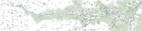 Figure 21. Stubaital Valley map 2022