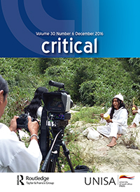 Cover image for Critical Arts, Volume 30, Issue 6, 2016