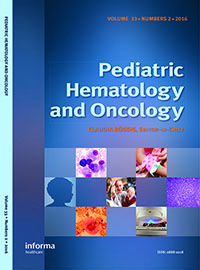 Cover image for Pediatric Hematology and Oncology, Volume 33, Issue 2, 2016