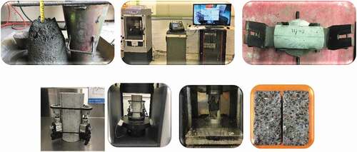 Figure 5. Slump and strength test apparatus