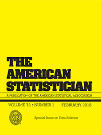 Cover image for The American Statistician, Volume 72, Issue 1, 2018