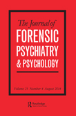 Cover image for The Journal of Forensic Psychiatry & Psychology, Volume 25, Issue 4, 2014