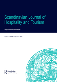 Cover image for Scandinavian Journal of Hospitality and Tourism, Volume 22, Issue 1, 2022