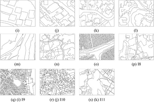 Figure 5. Reference images corresponding to original remote sensing images.