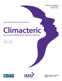 Cover image for Climacteric, Volume 20, Issue 4, 2017