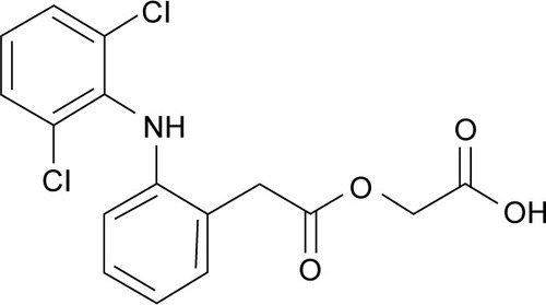 Figure 1 Chemical structure of AC.