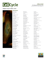 Cover image for Cell Cycle, Volume 9, Issue 5, 2010