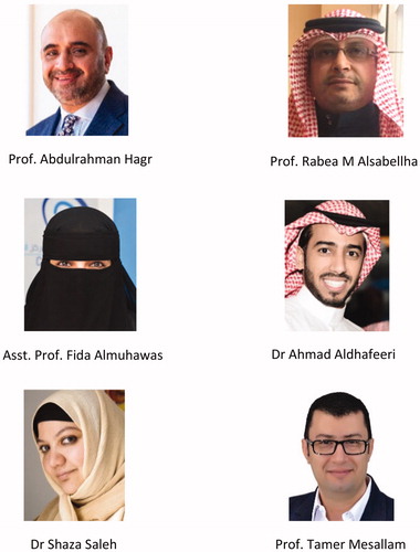 Figure 31. Clinicians from Saudi Arabia, who were all part of the early activation and CI surgery under local anaesthesia studies.