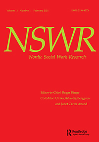 Cover image for Nordic Social Work Research, Volume 11, Issue 1, 2021