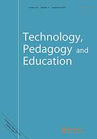 Cover image for Technology, Pedagogy and Education, Volume 28, Issue 4, 2019