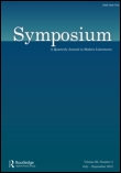 Cover image for Symposium: A Quarterly Journal in Modern Literatures, Volume 70, Issue 1, 2016