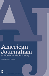 Cover image for American Journalism, Volume 37, Issue 1, 2020
