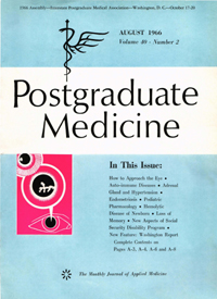 Cover image for Postgraduate Medicine, Volume 40, Issue 2, 1966