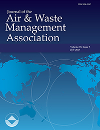 Cover image for Journal of the Air & Waste Management Association, Volume 73, Issue 7, 2023