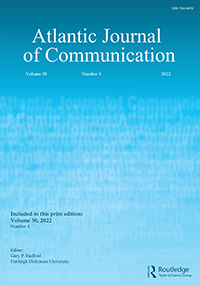 Cover image for Atlantic Journal of Communication, Volume 30, Issue 4, 2022