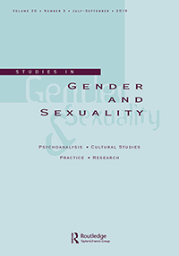 Cover image for Studies in Gender and Sexuality, Volume 20, Issue 3, 2019