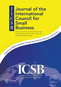 Cover image for Journal of the International Council for Small Business, Volume 4, Issue 3, 2023