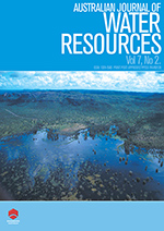 Cover image for Australasian Journal of Water Resources, Volume 7, Issue 2, 2003