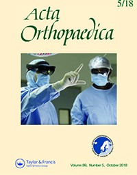 Cover image for Acta Orthopaedica, Volume 89, Issue 5, 2018