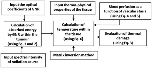 Figure 2. Schematic representing the algorithm/steps followed in this study.