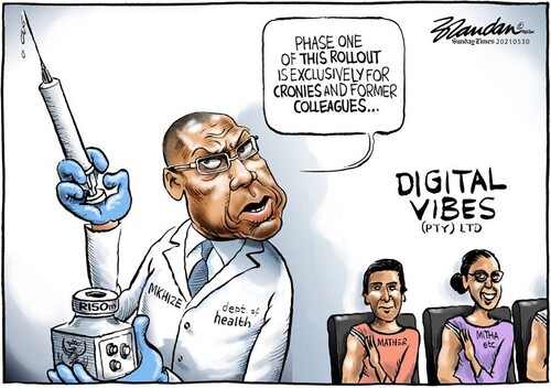 Figure 8. “Digital Vibes”, by Brandan, Sunday Times (31/05/21). Reproduced with permission from Brandan Reynolds.