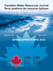 Cover image for Canadian Water Resources Journal / Revue canadienne des ressources hydriques, Volume 40, Issue 1, 2015