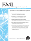 Cover image for Engineering Management Journal, Volume 24, Issue 3, 2012