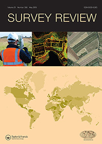 Cover image for Survey Review, Volume 51, Issue 366, 2019