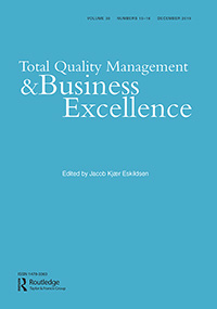 Cover image for Total Quality Management & Business Excellence, Volume 30, Issue 15-16, 2019