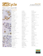 Cover image for Cell Cycle, Volume 11, Issue 2, 2012