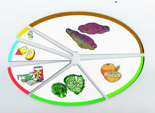 Figure 4: Examples of food puzzle pieces