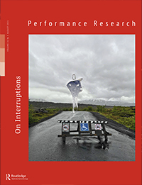 Cover image for Performance Research, Volume 26, Issue 5, 2021