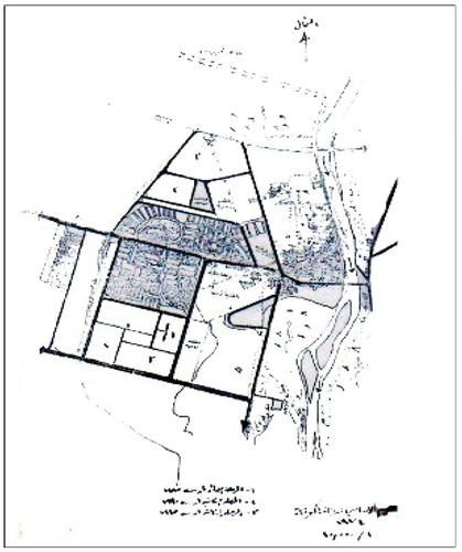 Figure 7. The Basic Plan For Kufa City In 1974.