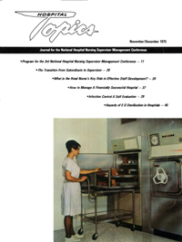 Cover image for Hospital Topics, Volume 53, Issue 6, 1975