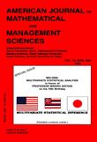 Cover image for American Journal of Mathematical and Management Sciences, Volume 15, Issue 3-4, 1995
