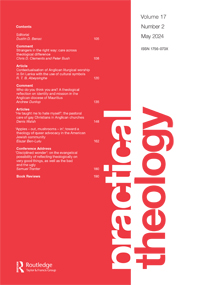 Cover image for Practical Theology, Volume 5, Issue 2, 2012