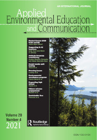 Cover image for Applied Environmental Education & Communication, Volume 20, Issue 4, 2021