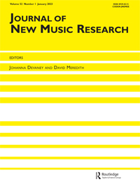 Cover image for Journal of New Music Research, Volume 52, Issue 1, 2023