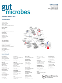 Cover image for Gut Microbes, Volume 9, Issue 2, 2018
