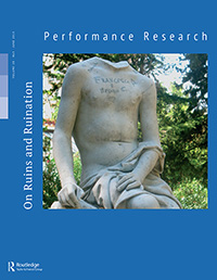 Cover image for Performance Research, Volume 20, Issue 3, 2015